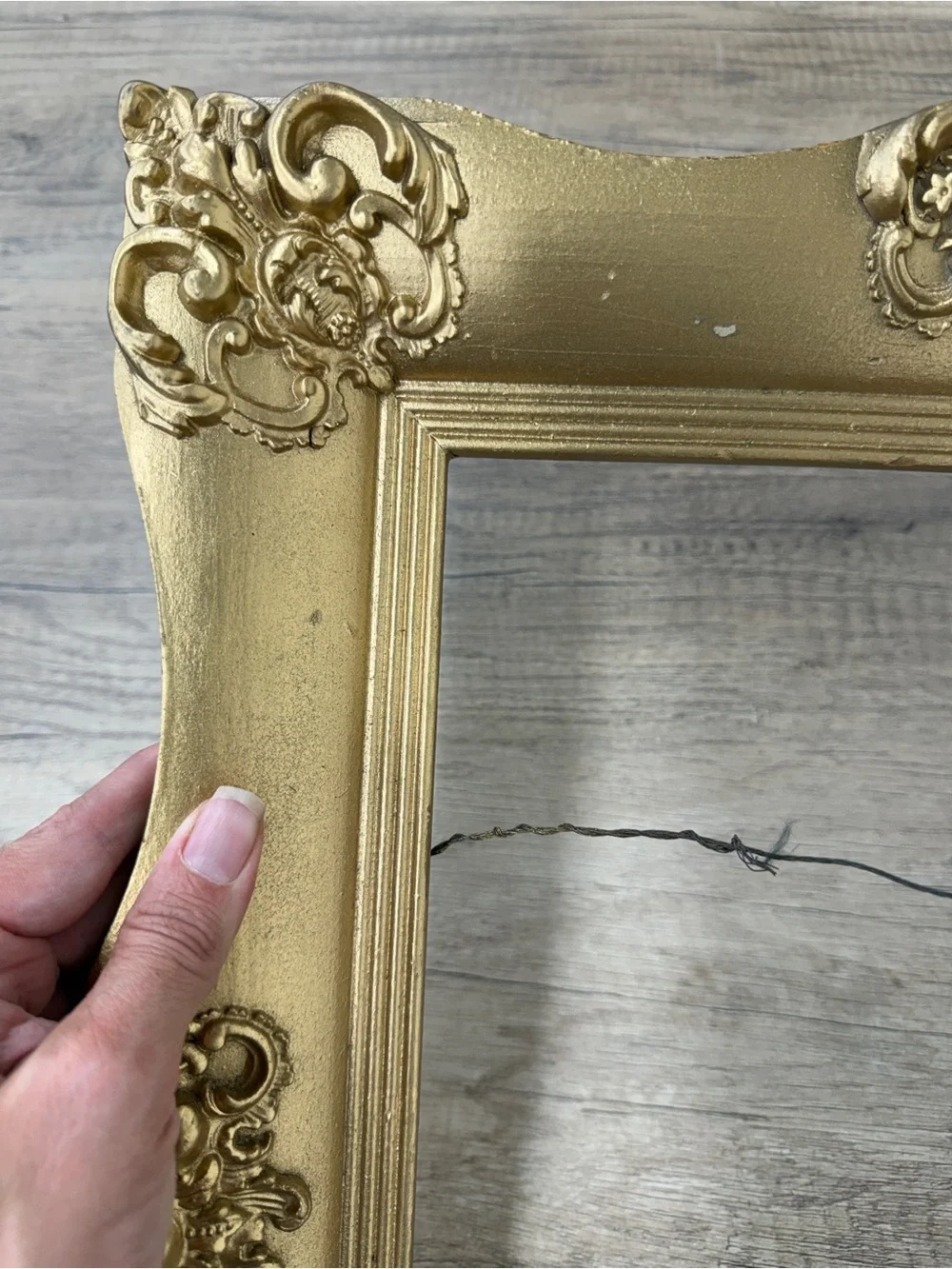 Ornate Gold Decorative wooden Picture Frame